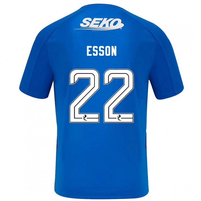 Danxen Kid Victoria Esson #22 Dark Blue Home Jersey 2024/25 T-Shirt