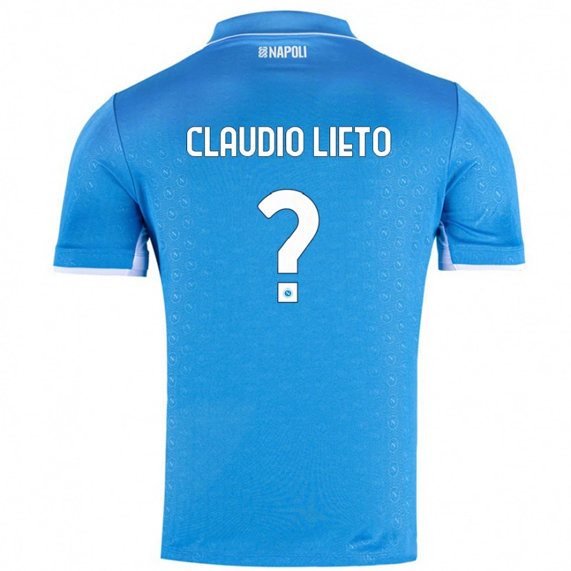 Danxen Kid Claudio Lieto #0 Sky Blue Home Jersey 2024/25 T-Shirt