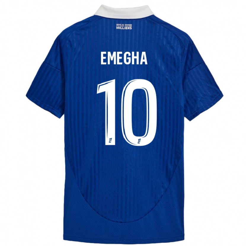 Danxen Kid Emanuel Emegha #10 Blue White Home Jersey 2024/25 T-Shirt