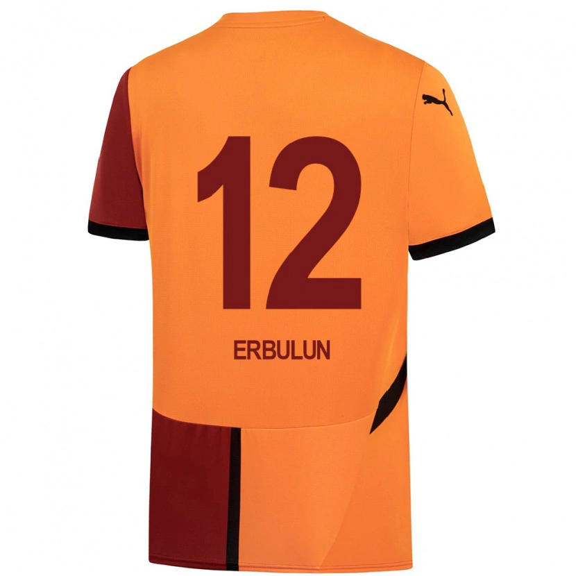 Danxen Kid Helin Erbulun #12 Yellow Red Home Jersey 2024/25 T-Shirt