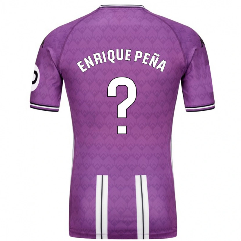 Danxen Kid Enrique Peña #0 Purple White Home Jersey 2024/25 T-Shirt