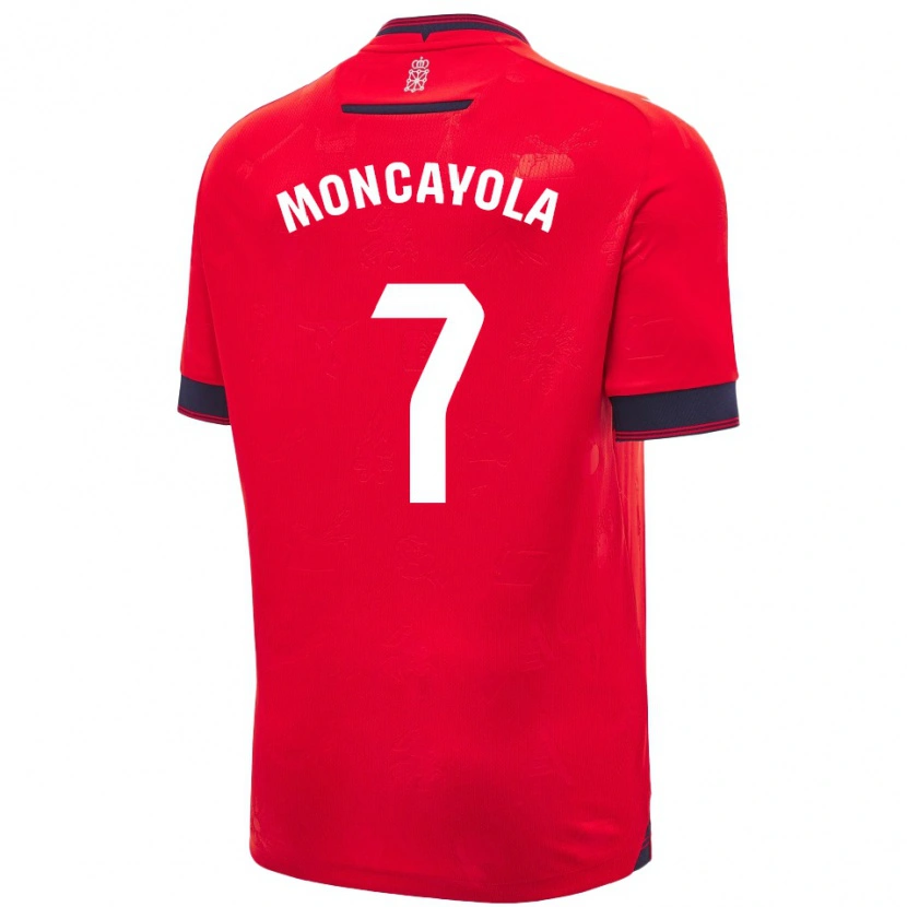 Danxen Kid Jon Moncayola #7 Red White Home Jersey 2024/25 T-Shirt