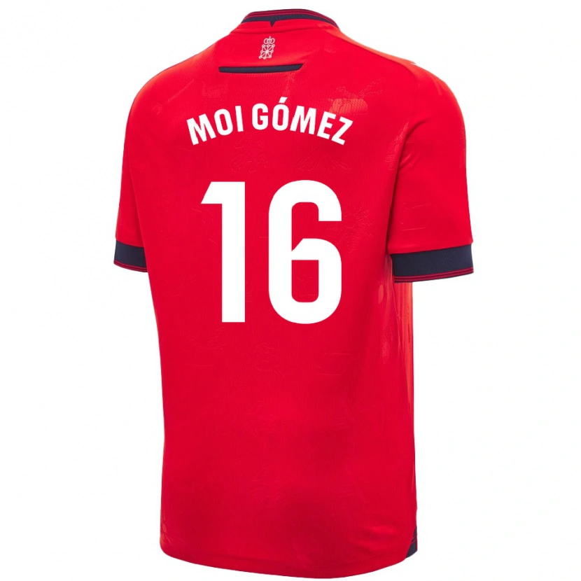 Danxen Kid Moi Gómez #16 Red White Home Jersey 2024/25 T-Shirt