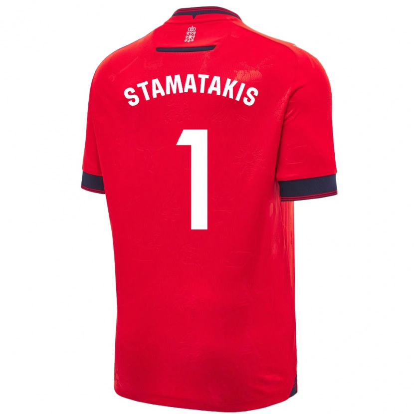 Danxen Kid Dimitrios Stamatakis #1 Red White Home Jersey 2024/25 T-Shirt