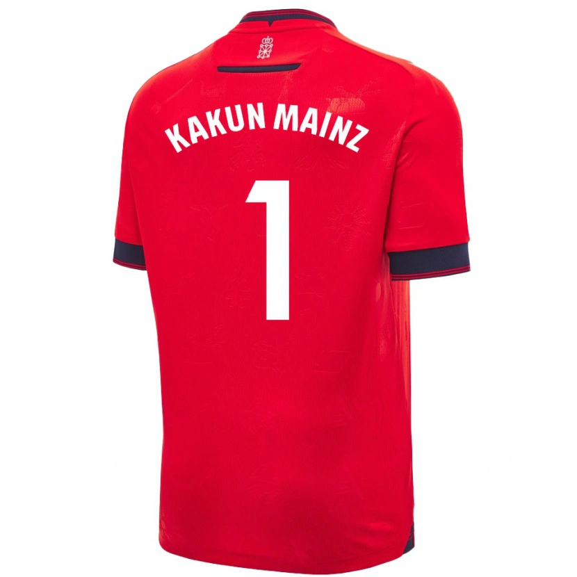 Danxen Kid Kakun Mainz #1 Red White Home Jersey 2024/25 T-Shirt