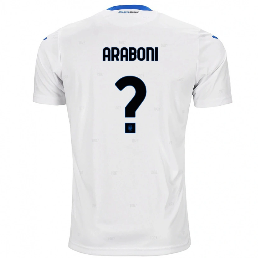 Danxen Kid Sebastiano Araboni #0 White Away Jersey 2024/25 T-Shirt