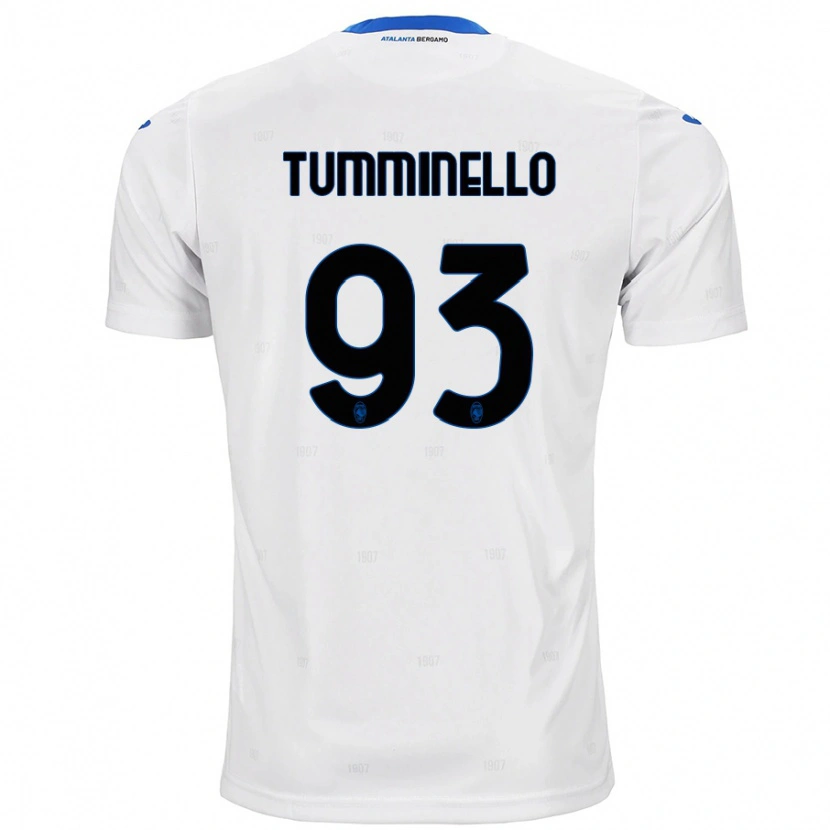 Danxen Kid Marco Tumminello #93 White Away Jersey 2024/25 T-Shirt