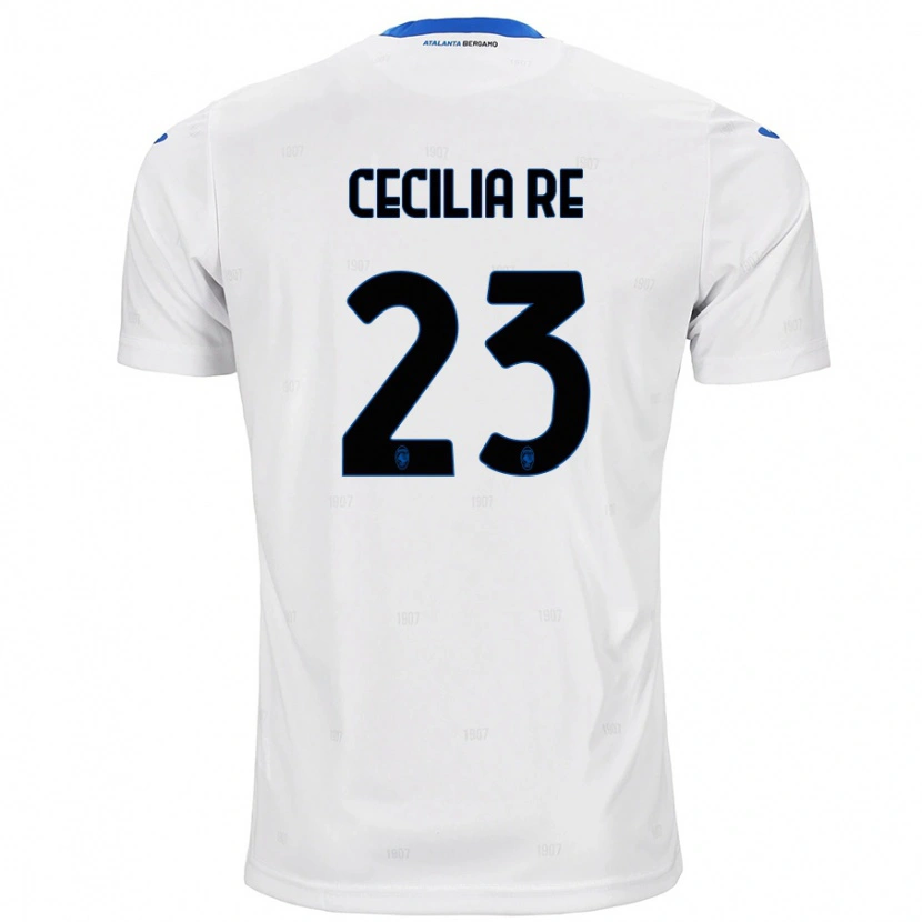 Danxen Kid Cecilia Re #23 White Away Jersey 2024/25 T-Shirt