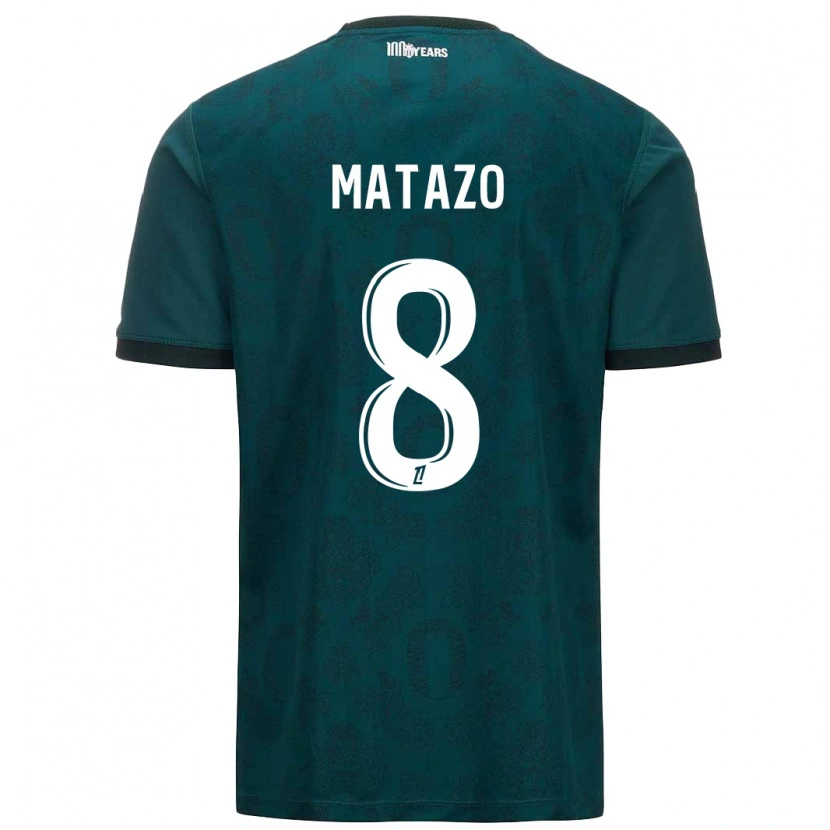 Danxen Kid Eliot Matazo #8 Dark Green Away Jersey 2024/25 T-Shirt