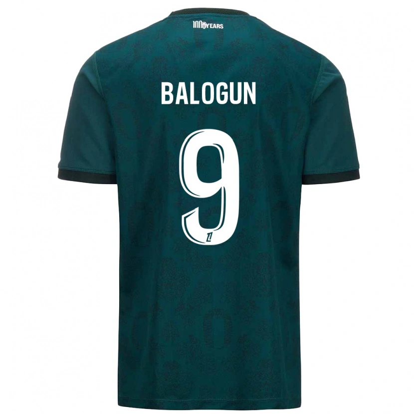 Danxen Kid Folarin Balogun #9 Dark Green Away Jersey 2024/25 T-Shirt