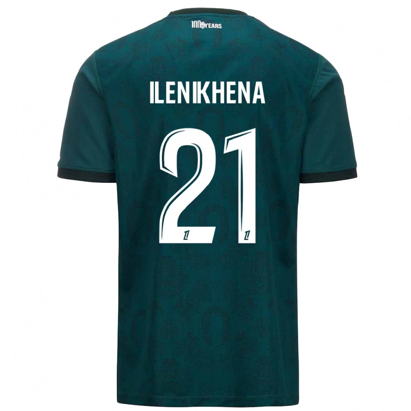 Danxen Kid George Ilenikhena #21 Dark Green Away Jersey 2024/25 T-Shirt