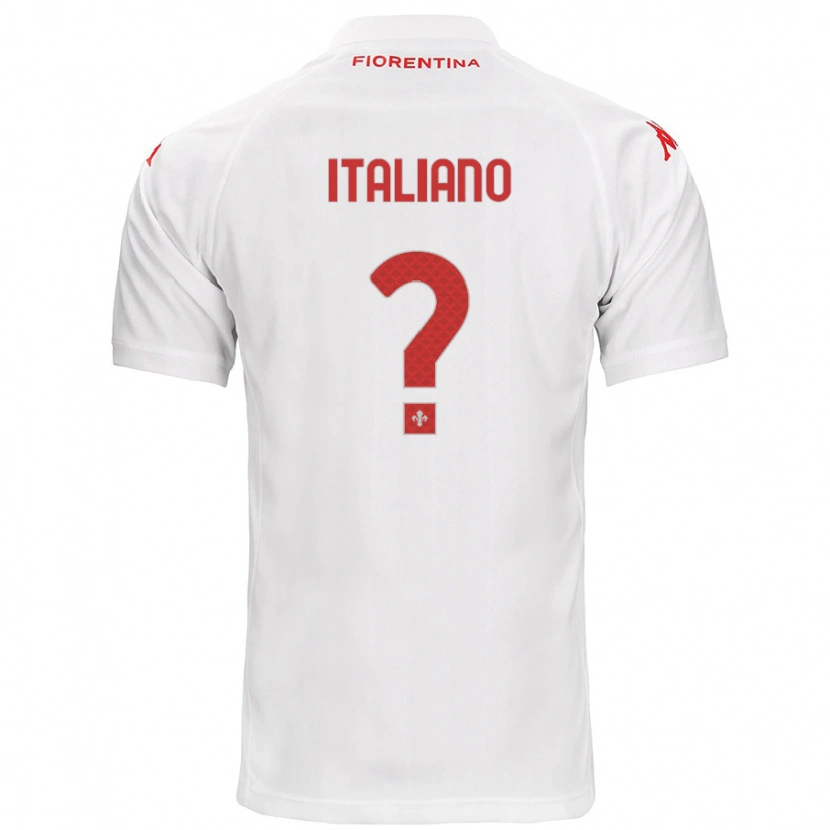 Danxen Kid Riccardo Italiano #0 White Away Jersey 2024/25 T-Shirt