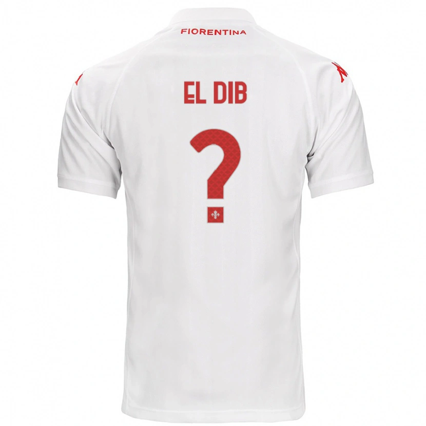 Danxen Kid Karim El Dib #0 White Away Jersey 2024/25 T-Shirt