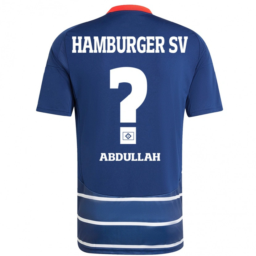 Danxen Kid Majeed Salo Abdullah #0 Dark Blue Away Jersey 2024/25 T-Shirt