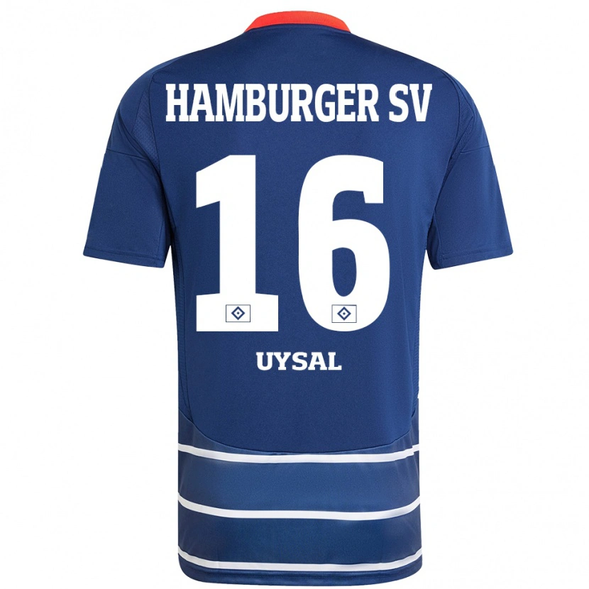 Danxen Kid Samed Uysal #16 Dark Blue Away Jersey 2024/25 T-Shirt