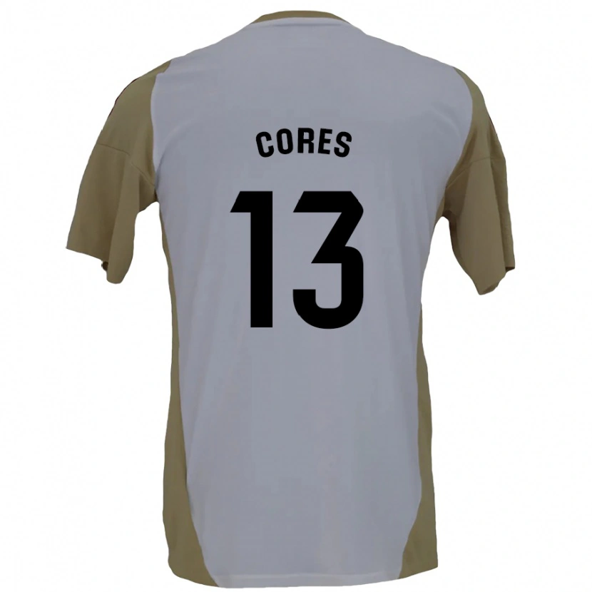 Danxen Kid Christian Cores #13 Brown White Away Jersey 2024/25 T-Shirt