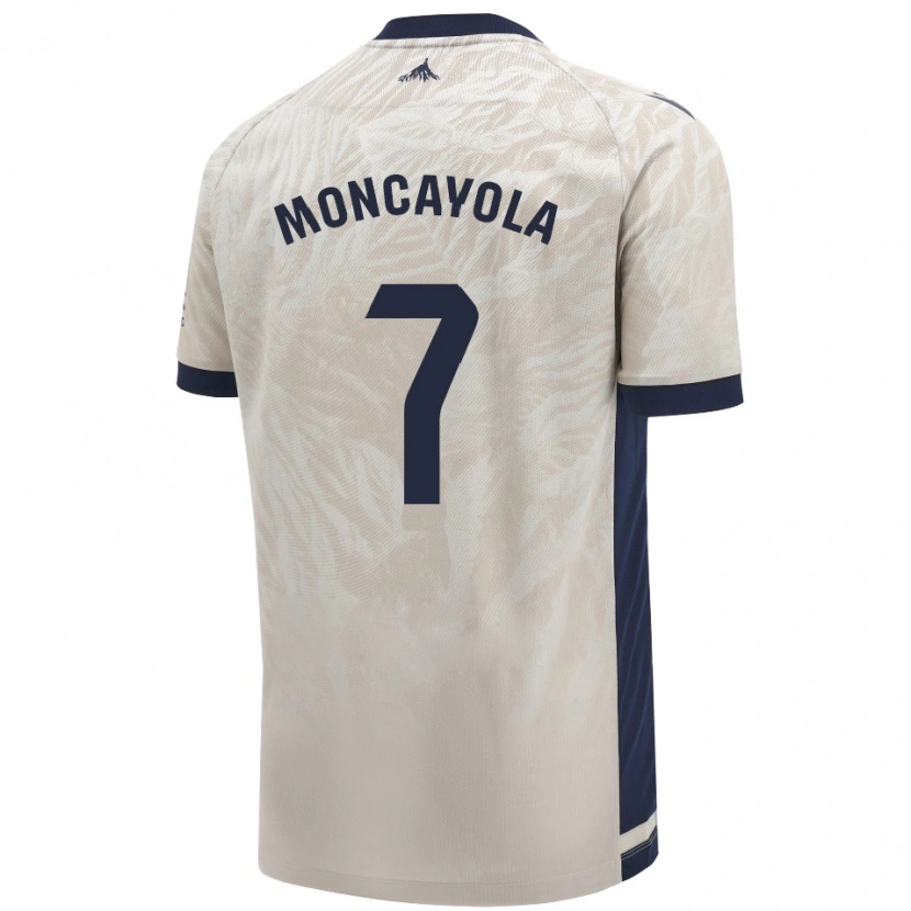 Danxen Kid Jon Moncayola #7 Light Gray Away Jersey 2024/25 T-Shirt