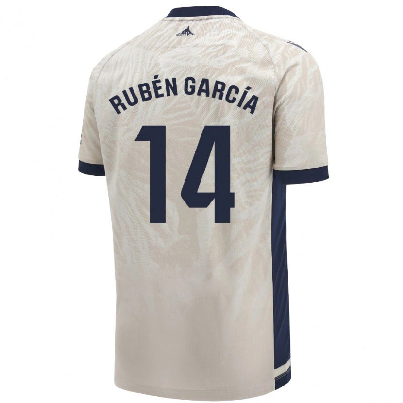 Danxen Kid Rubén García #14 Light Gray Away Jersey 2024/25 T-Shirt