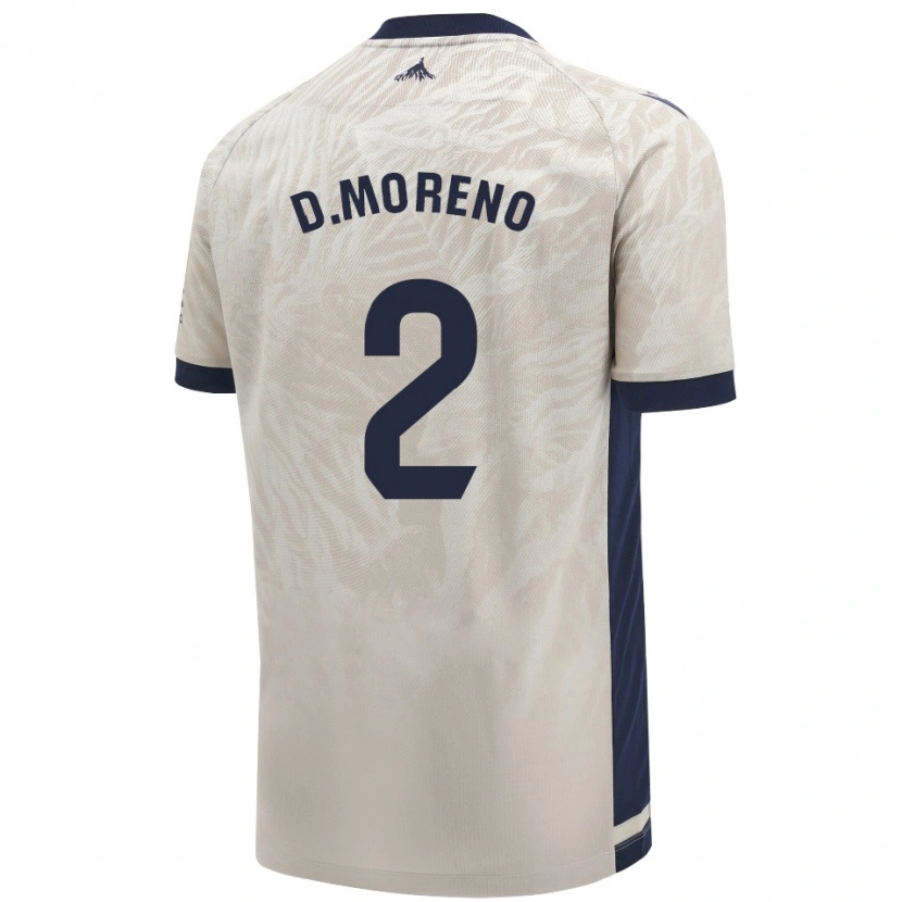 Danxen Kid Diego Moreno #2 Light Gray Away Jersey 2024/25 T-Shirt
