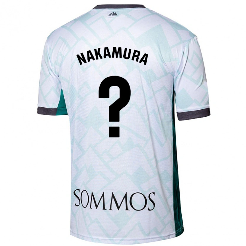 Danxen Kid Togo Nakamura #0 White Green Away Jersey 2024/25 T-Shirt