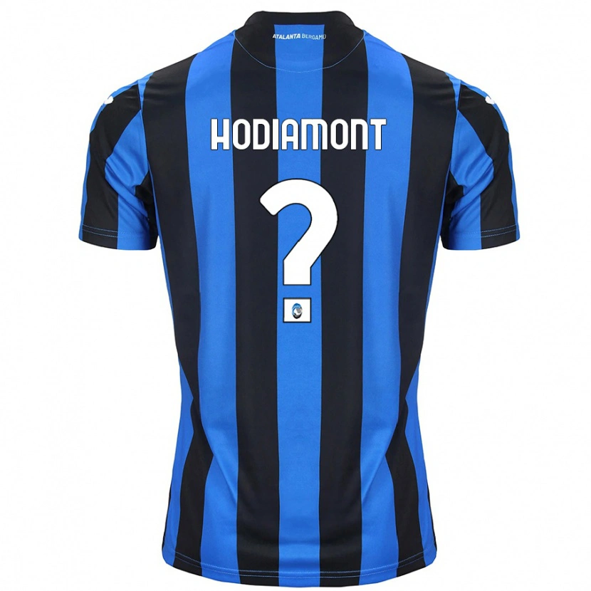 Danxen Men Lyam Hodiamont #0 Blue Black Home Jersey 2024/25 T-Shirt