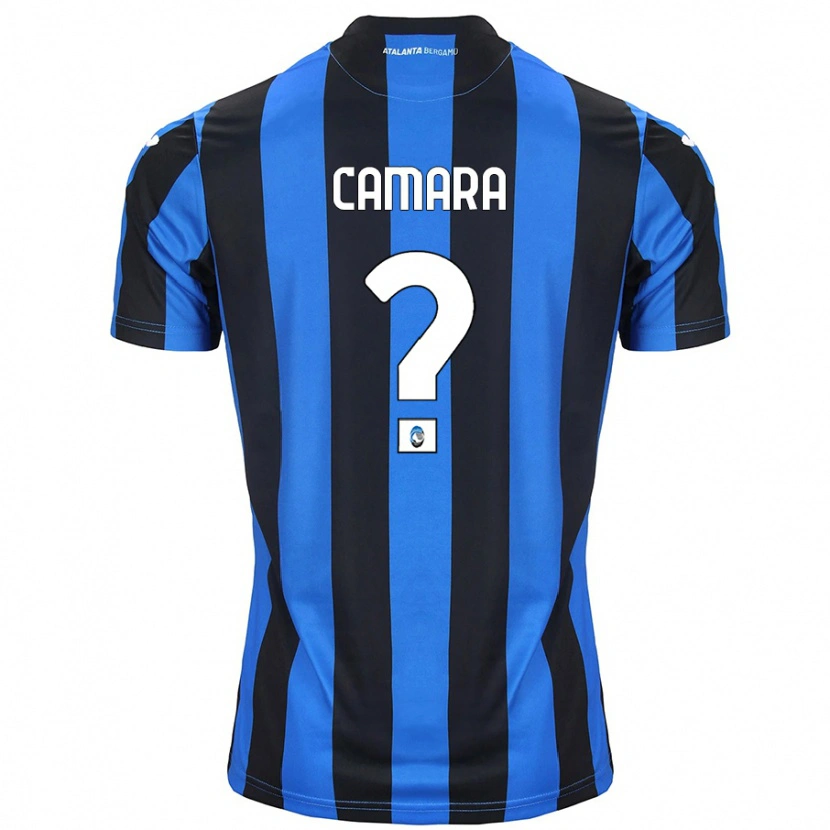 Danxen Men Ibrahima Camara #0 Blue Black Home Jersey 2024/25 T-Shirt