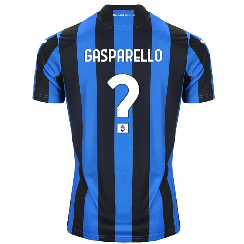 Danxen Men Francesco Gasparello #0 Blue Black Home Jersey 2024/25 T-Shirt