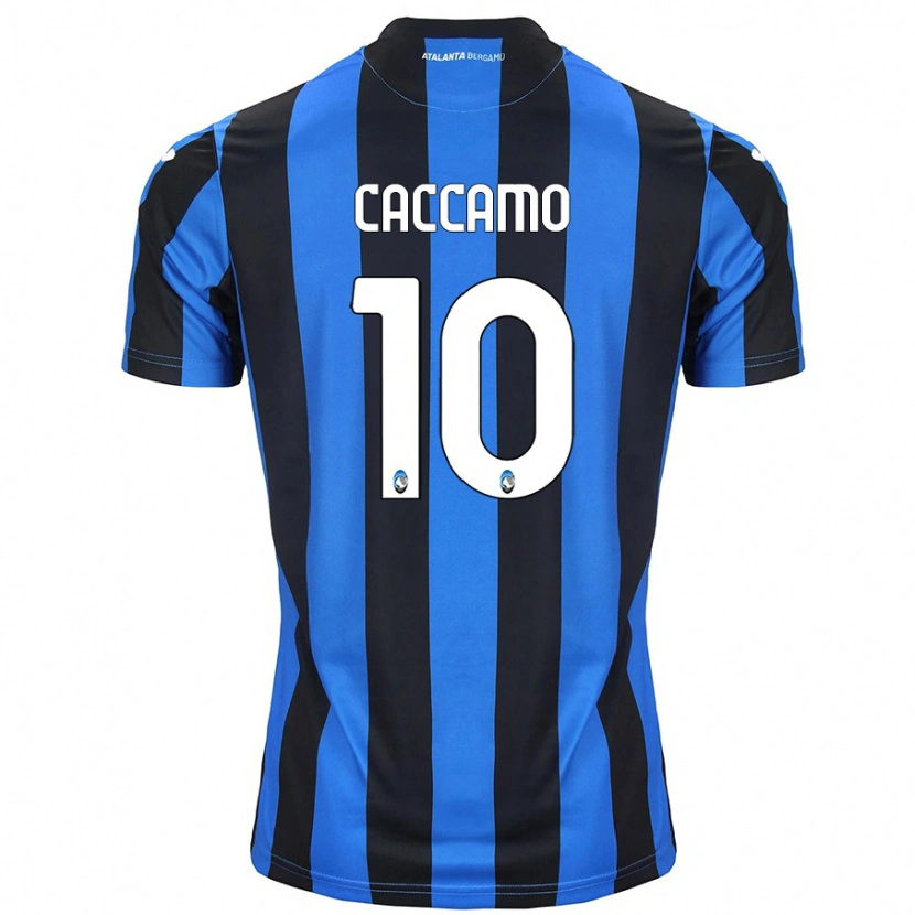 Danxen Men Patrizia Caccamo #10 Blue Black Home Jersey 2024/25 T-Shirt