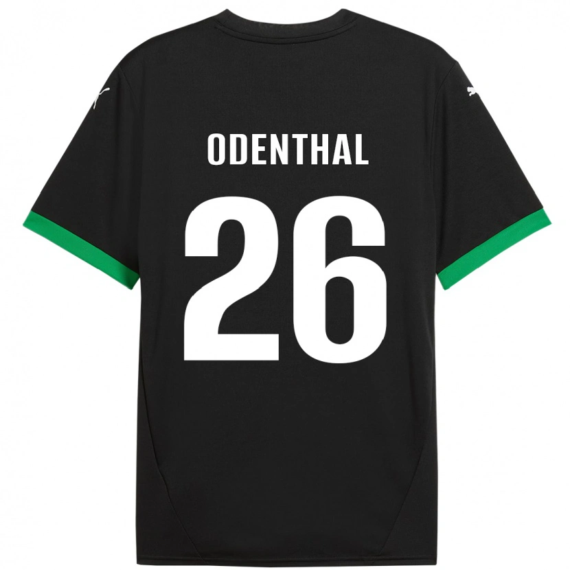 Danxen Men Cas Odenthal #26 Black Dark Green Home Jersey 2024/25 T-Shirt
