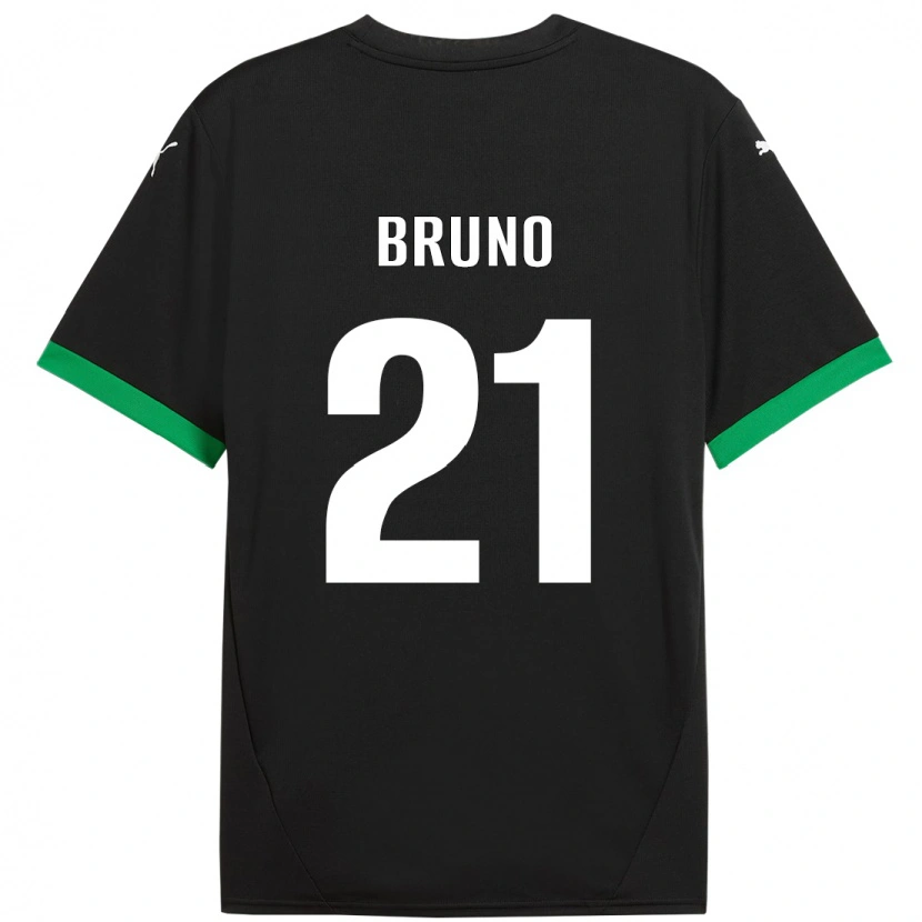 Danxen Men Kevin Bruno #21 Black Dark Green Home Jersey 2024/25 T-Shirt