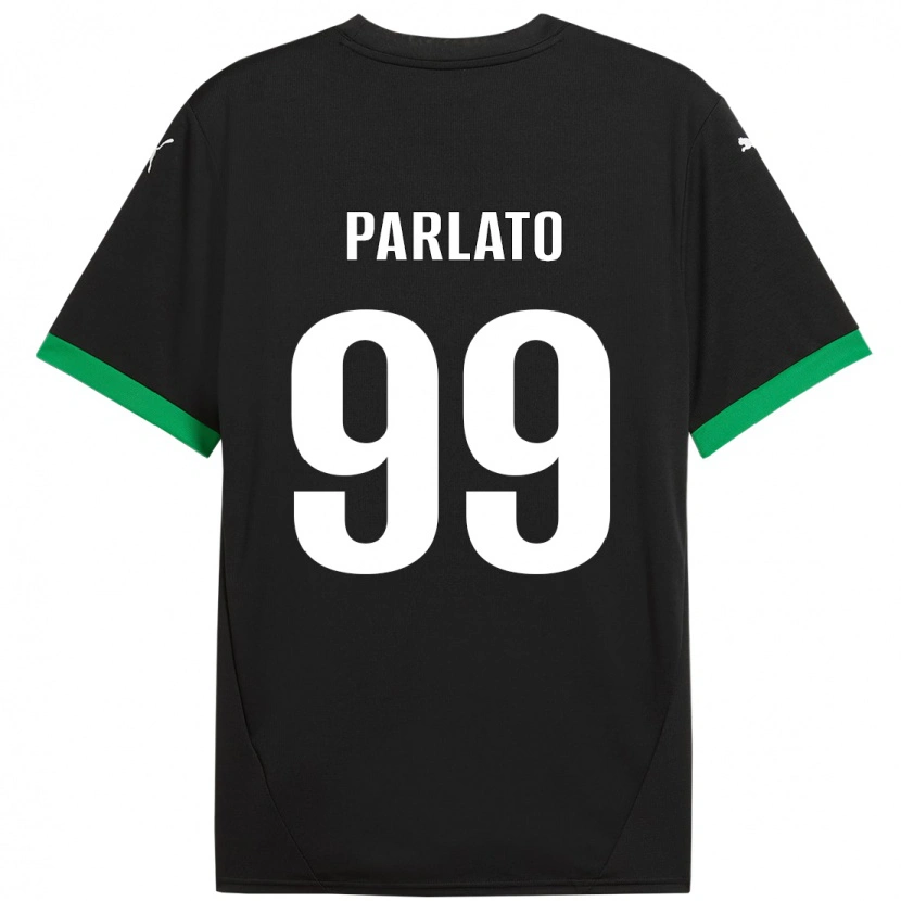 Danxen Men Claudio Parlato #99 Black Dark Green Home Jersey 2024/25 T-Shirt