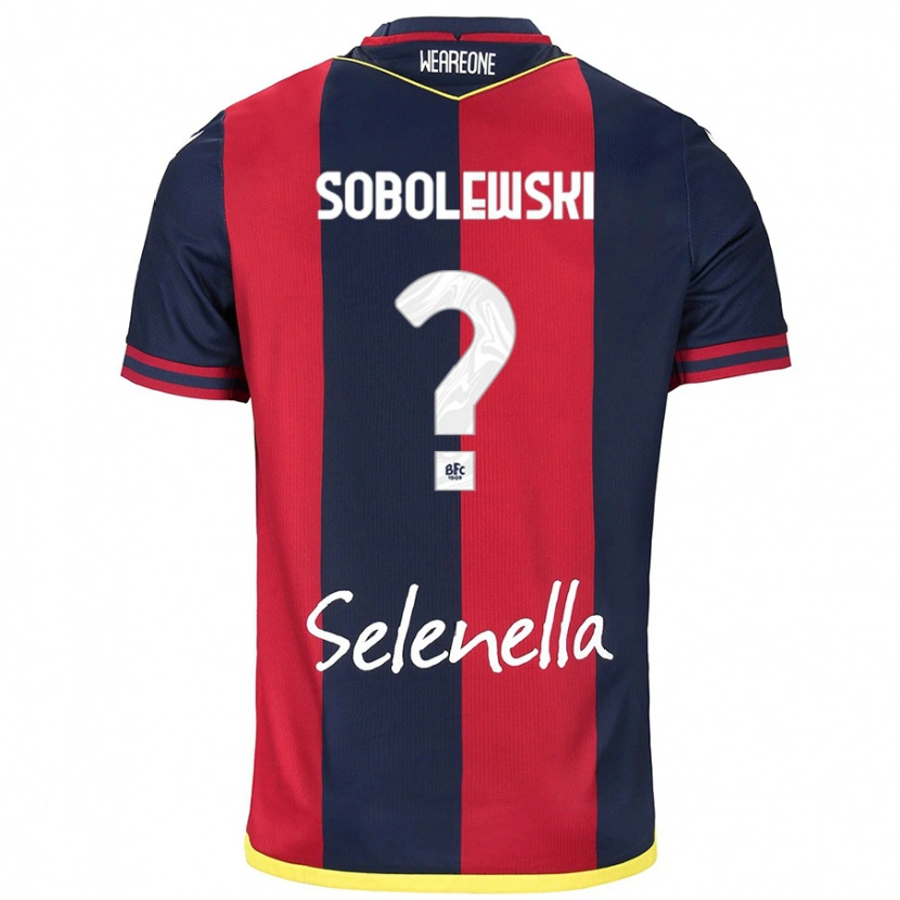Danxen Men Konrad Sobolewski #0 Red Royal Blue Home Jersey 2024/25 T-Shirt