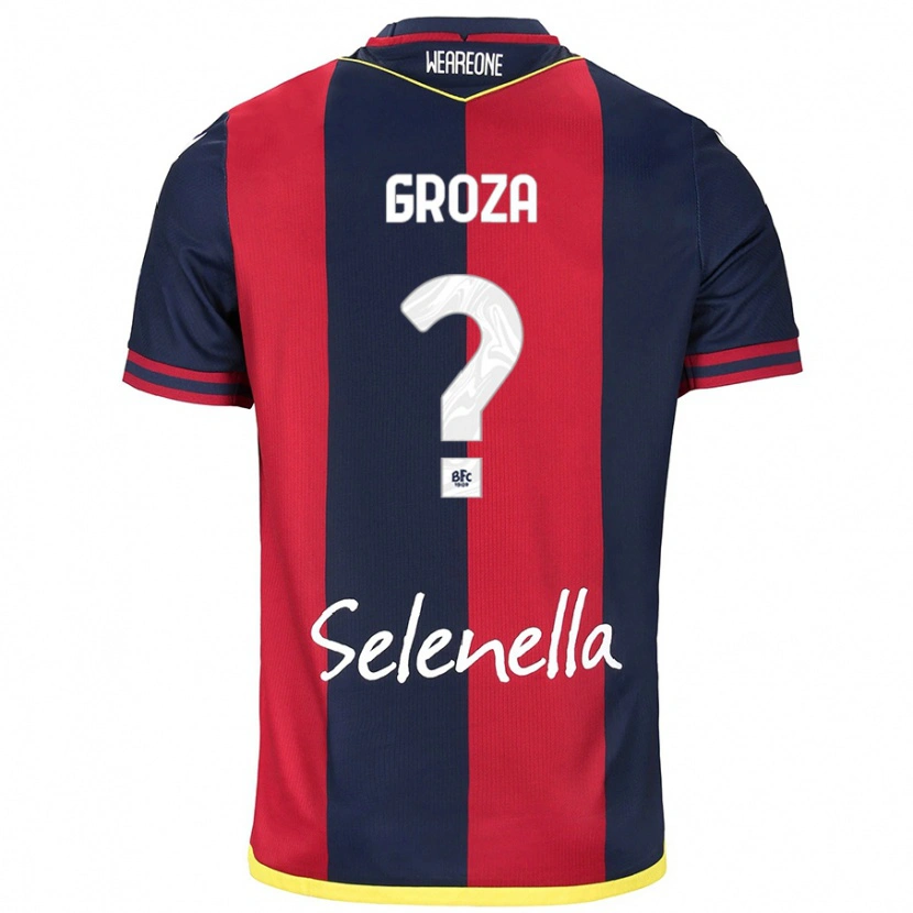 Danxen Men Darius Groza #0 Red Royal Blue Home Jersey 2024/25 T-Shirt