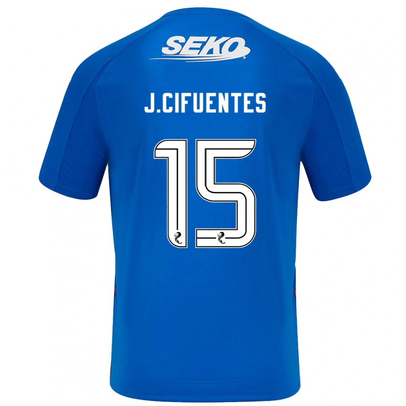 Danxen Men José Cifuentes #15 Dark Blue Home Jersey 2024/25 T-Shirt