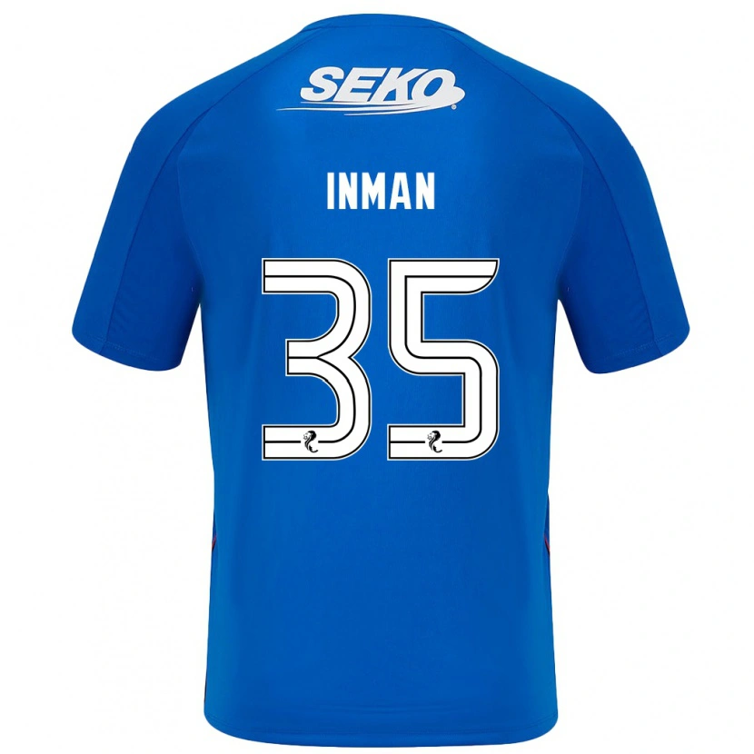 Danxen Men Lucy Inman #35 Dark Blue Home Jersey 2024/25 T-Shirt