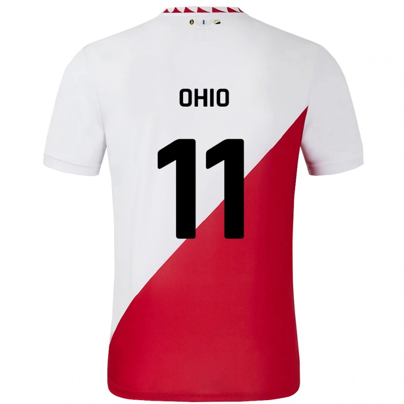 Danxen Men Noah Ohio #11 White Red Home Jersey 2024/25 T-Shirt
