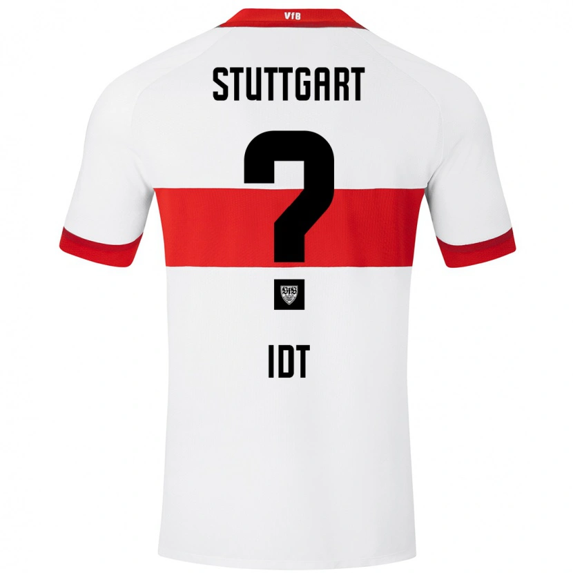Danxen Men David Idt #0 White Red Home Jersey 2024/25 T-Shirt