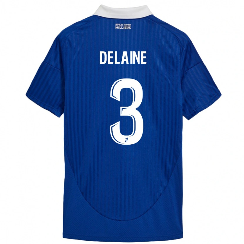 Danxen Men Thomas Delaine #3 Blue White Home Jersey 2024/25 T-Shirt