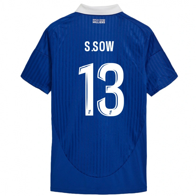 Danxen Men Saïdou Sow #13 Blue White Home Jersey 2024/25 T-Shirt