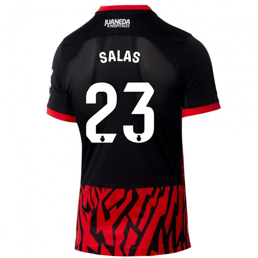 Danxen Men Jan Salas #23 Black Red Home Jersey 2024/25 T-Shirt