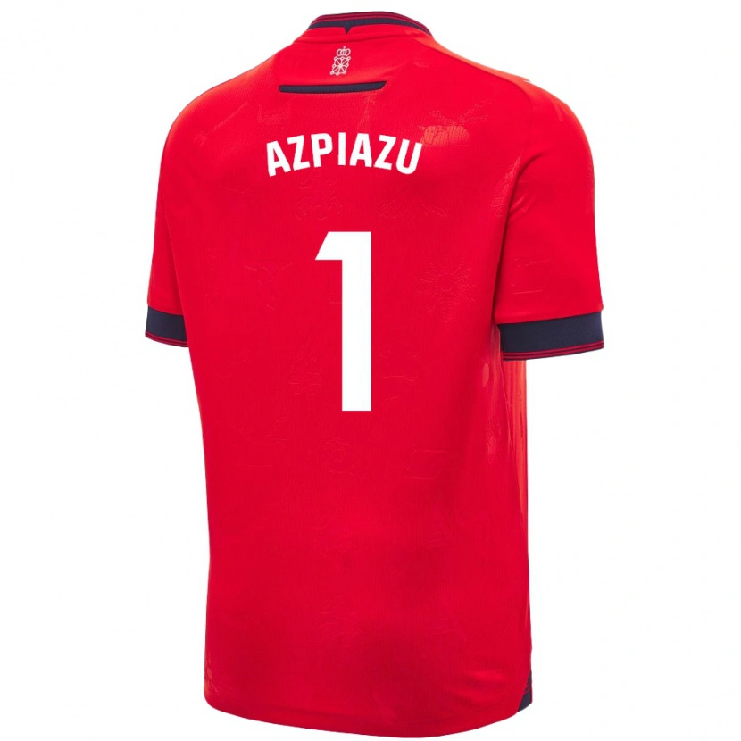 Danxen Men Nahia Azpiazu Moreno #1 Red White Home Jersey 2024/25 T-Shirt