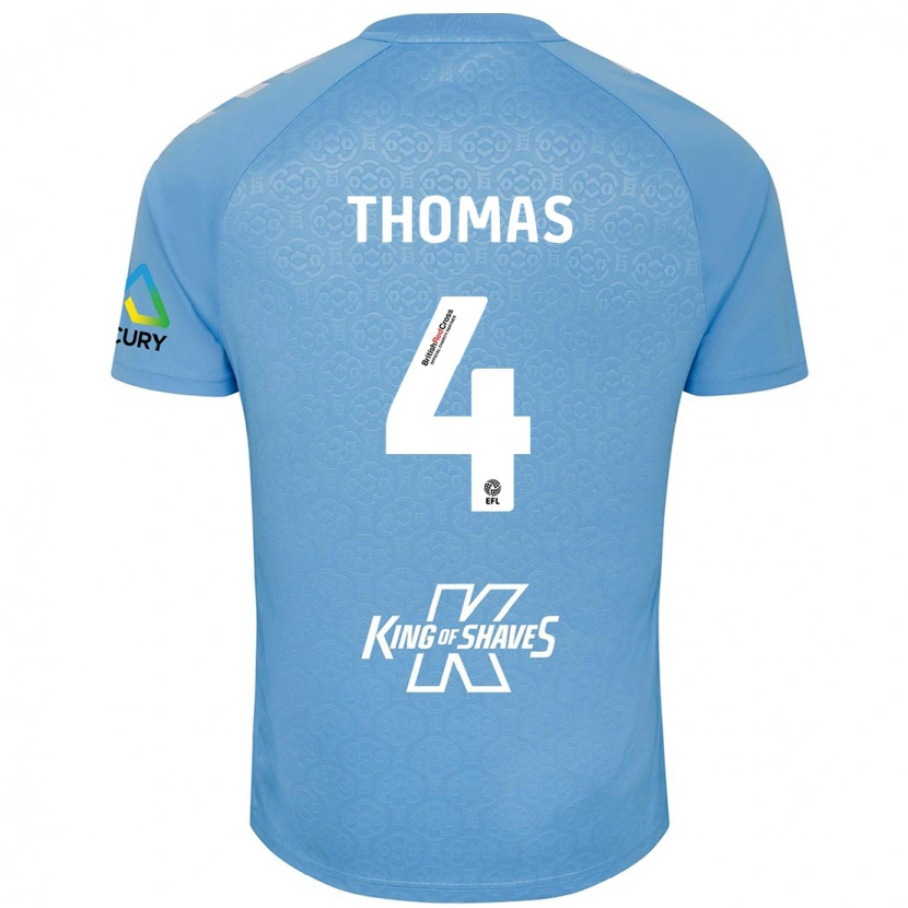 Danxen Men Bobby Thomas #4 Blue White Home Jersey 2024/25 T-Shirt