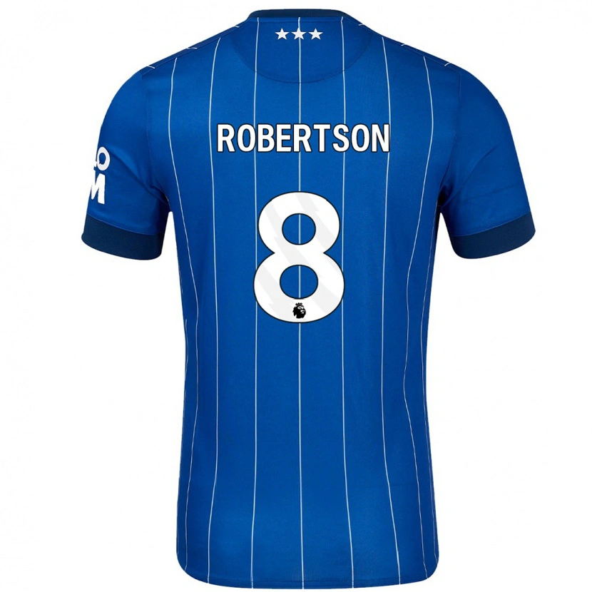 Danxen Men Kyra Robertson #8 Navy Blue Home Jersey 2024/25 T-Shirt