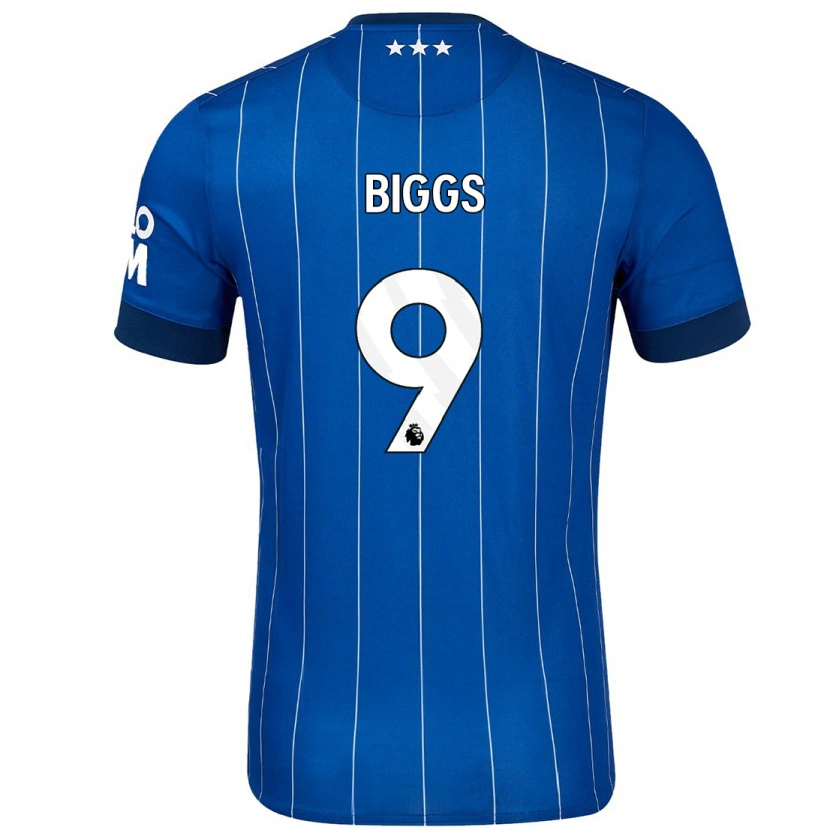 Danxen Men Maddie Biggs #9 Navy Blue Home Jersey 2024/25 T-Shirt