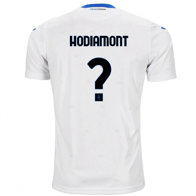 Danxen Men Lyam Hodiamont #0 White Away Jersey 2024/25 T-Shirt