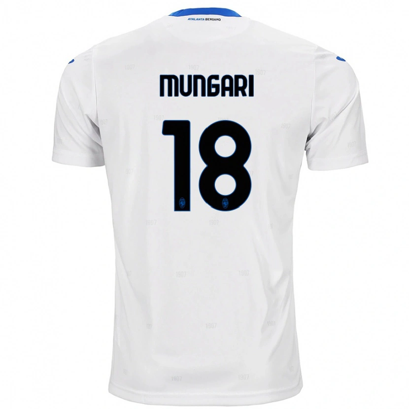 Danxen Men Giuseppe Mungari #18 White Away Jersey 2024/25 T-Shirt