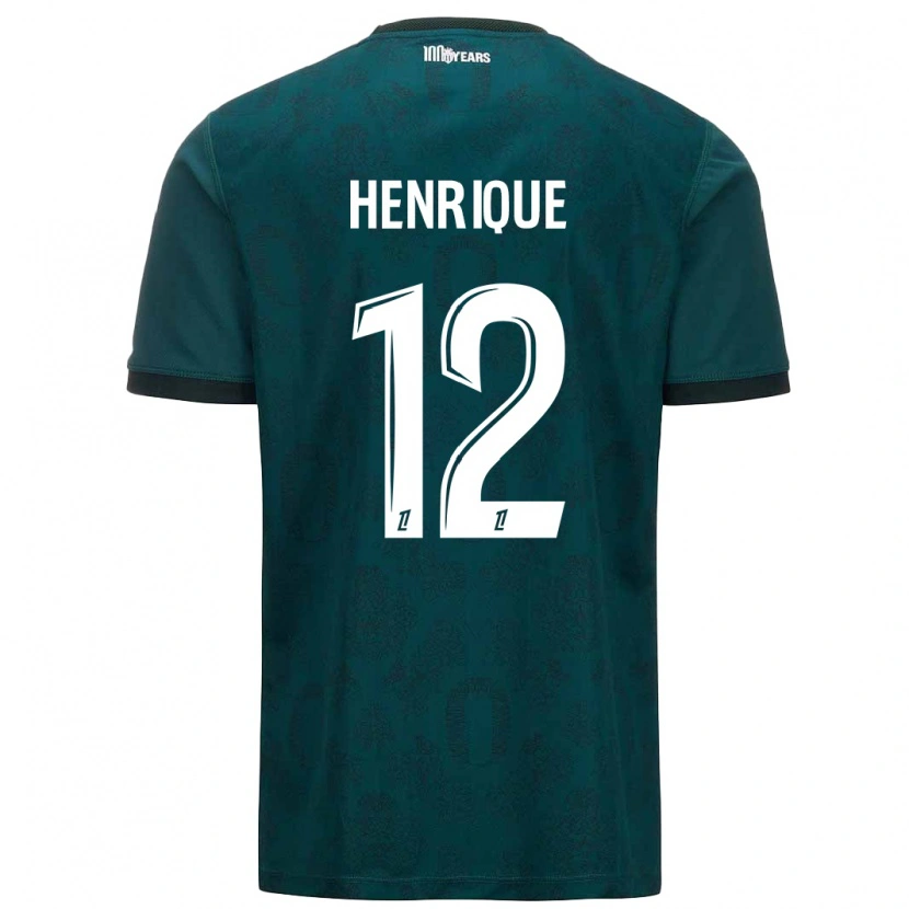 Danxen Men Caio Henrique #12 Dark Green Away Jersey 2024/25 T-Shirt