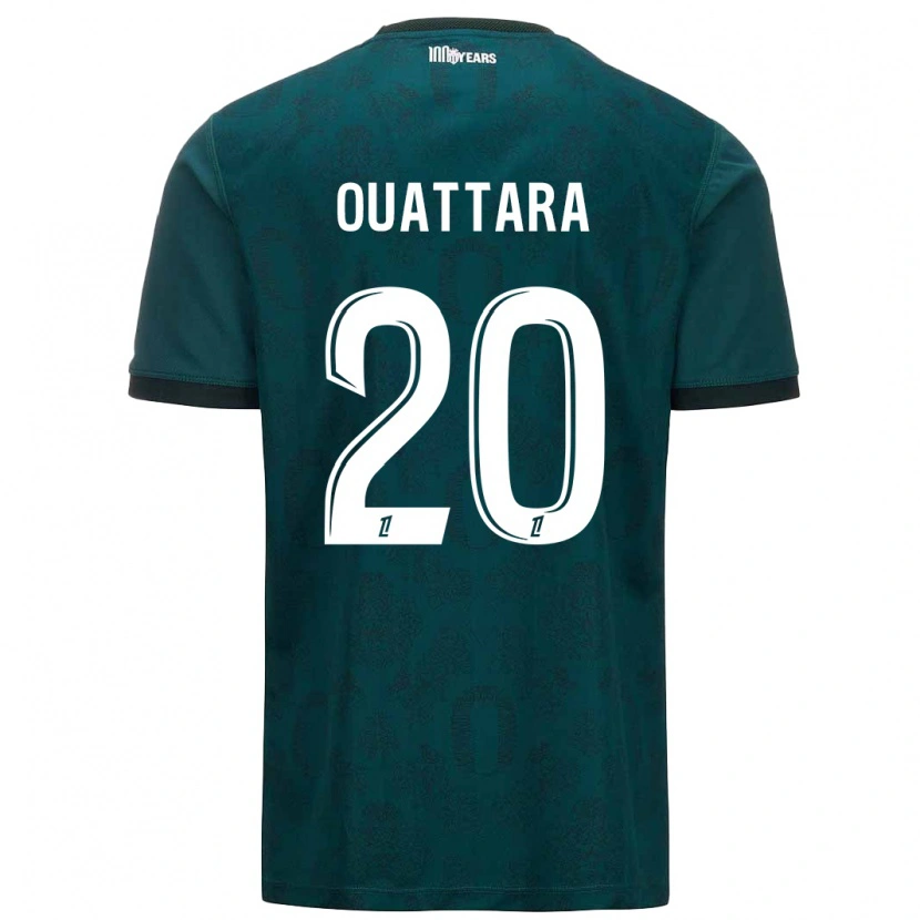 Danxen Men Kassoum Ouattara #20 Dark Green Away Jersey 2024/25 T-Shirt