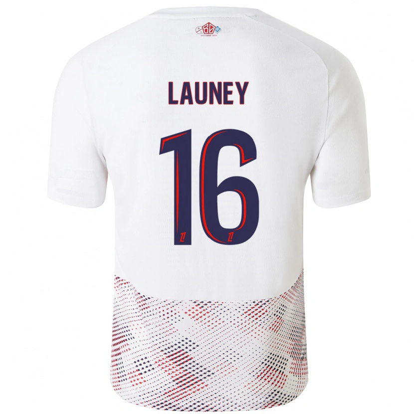 Danxen Men Elisa Launey #16 White Royal Blue Away Jersey 2024/25 T-Shirt