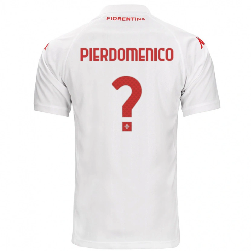 Danxen Men Jacopo Di Pierdomenico #0 White Away Jersey 2024/25 T-Shirt